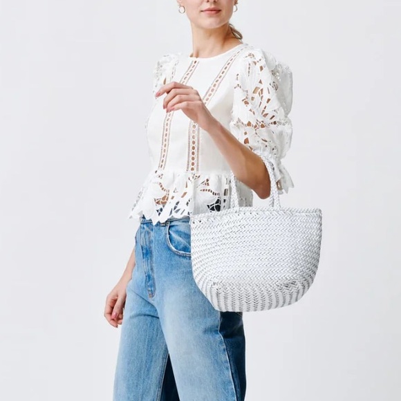 DRAGON DIFFUSION GRACE BASKET SMALL WHITE - Picture 2 of 7